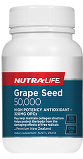 Nutra Lifegrape Seed 50000 120 Capsules